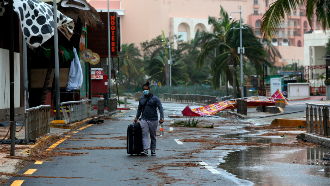 Fotos: ¿Cómo fue la llegada del huracán Delta a México?